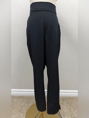 Eddie Bauer Traveler Pants Women’s Large Black Stretch Travel Ankle Pants